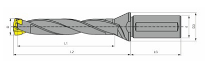 QD-S1  Replaceable carbide tip